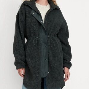Old Navy Sherpa long jacket